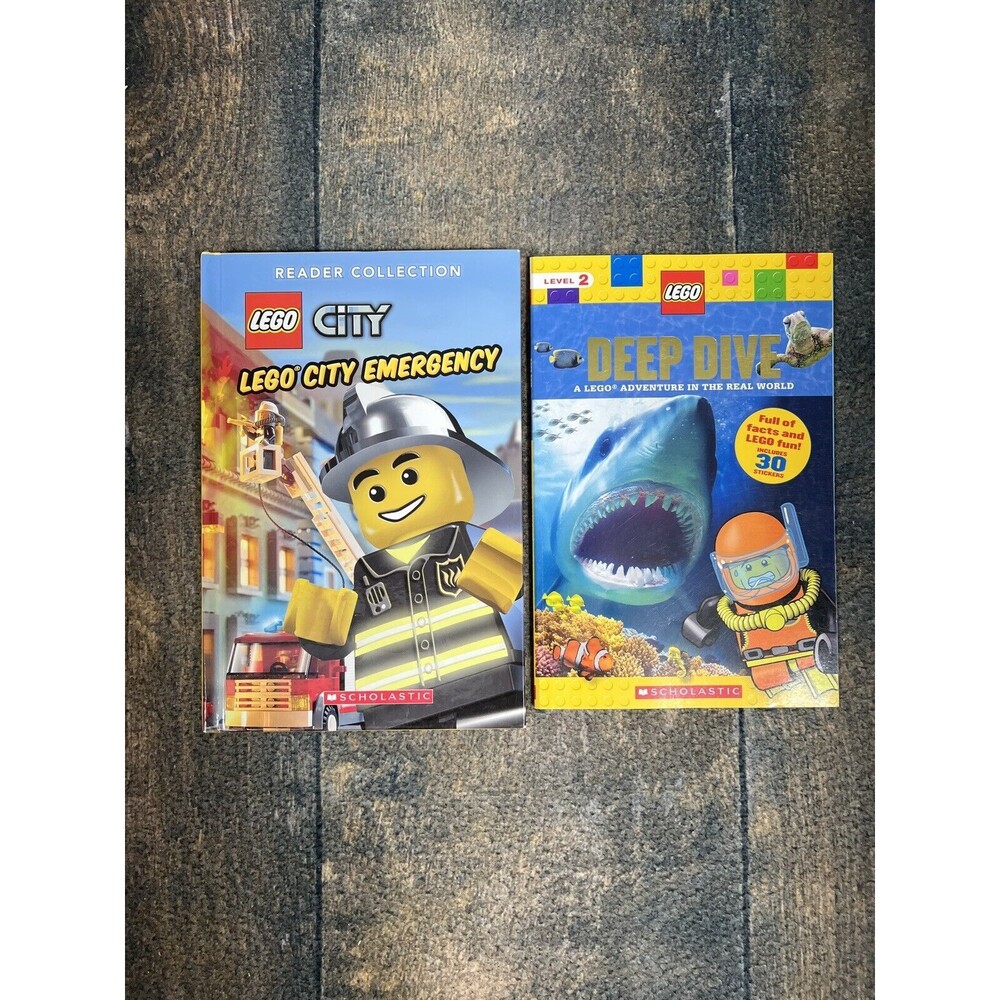 LEGO City Emergency : LEGO City reader collection and LEGO Deep Dive, Stickers